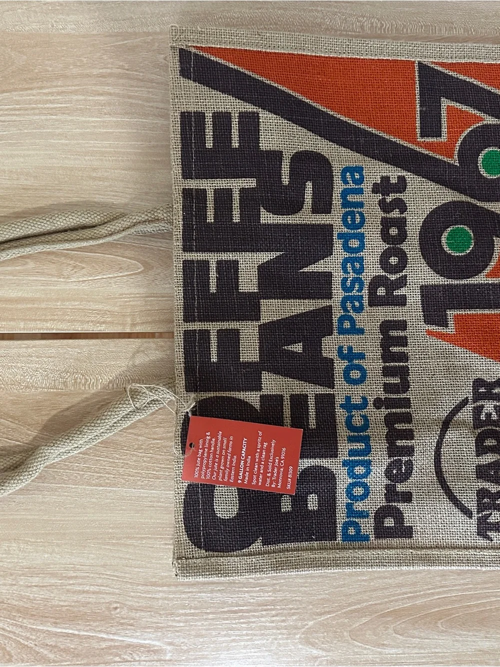 TRADER JOES COLLECTABLE - 1967 COFFEE BEAN BAG